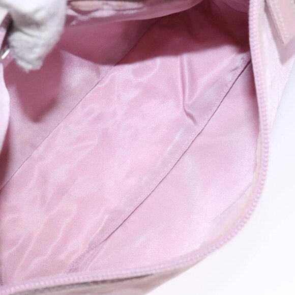 PRADA Accessory Pouch Nylon Pink Silver Auth - Picture 14 of 16